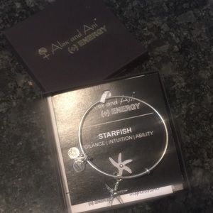Alex and Ani (+) ENERGY starfish bracelet.